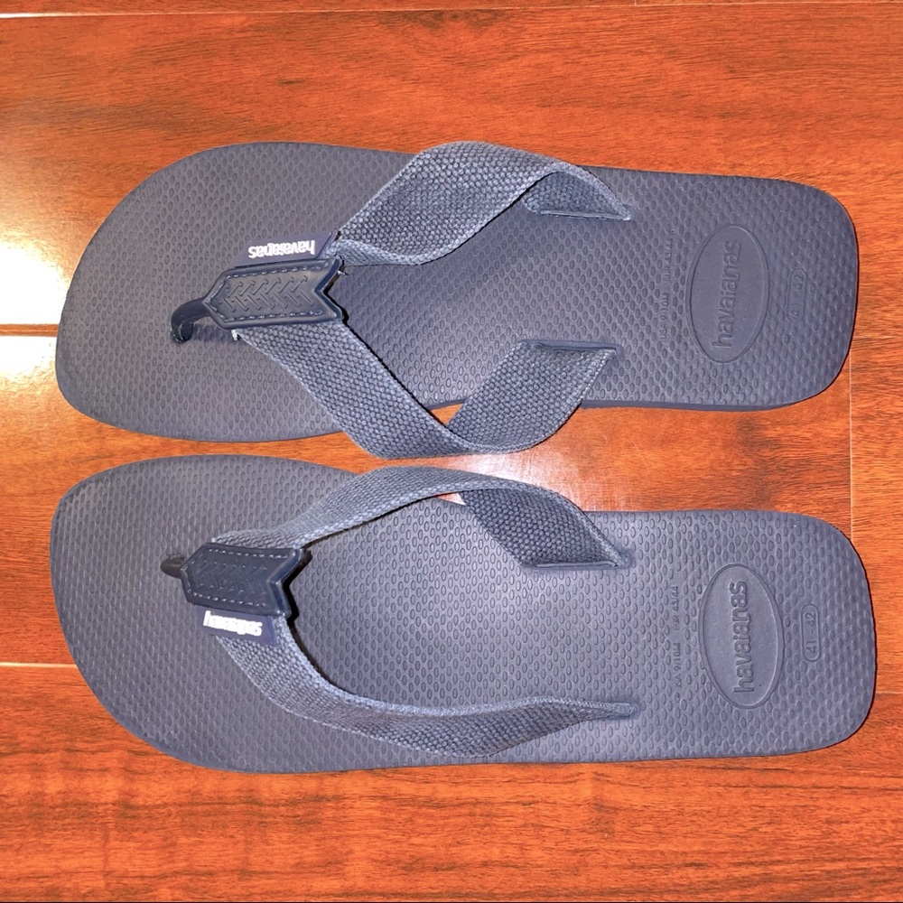 🆕 Havaianas Urban Basic Men’s Navy Blue Flip Flops
